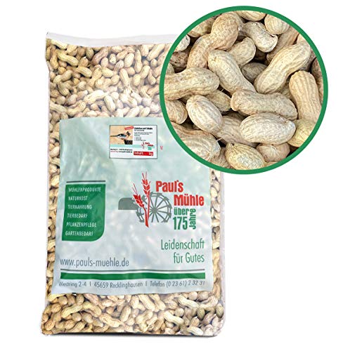 Pauls Mühle Erdnüsse mit Schale für Futterzwecke 5 kg