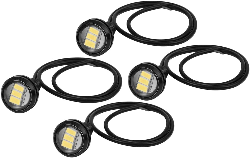 Xps 1Pcs Car/Motorcycle DRL Eagle Eye Light 18mm/23MM LED Waterproof Daytime Runing Lights Warning Fog Lights Reverse Signal Light Taillights Light I3218234352 - View #9