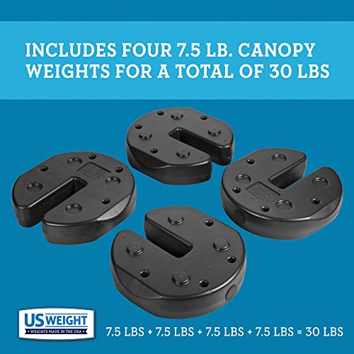 Us Weight Tailgater Canopy Weights With No-Pinch Design For Easy, Safe Installation, And Removal To Secure Tents, Canopies, And Umbrellas At Outdoor Events #TOP2