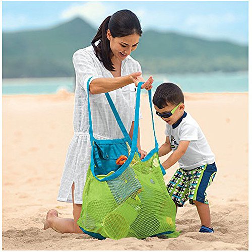 Grand sac de plage en maille anti-sable pour les jouets de CCINEE® Cover