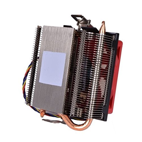 CPU Cooler Heat Pipes Aluminum Heatsink 4-Pin PWM 70mm 3500 RPM Fan Pre-Applied Thermal Paste for AMD Socket FM2 FM1 AM3 AM2 1207 940 939 754 Desktop PC Computer image 4
