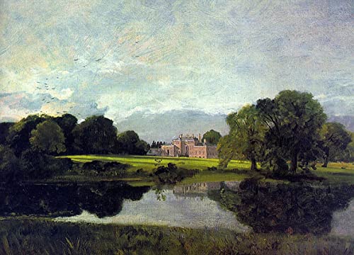 Peinture murale Malvern Hall John Constable pour la décoration du salon