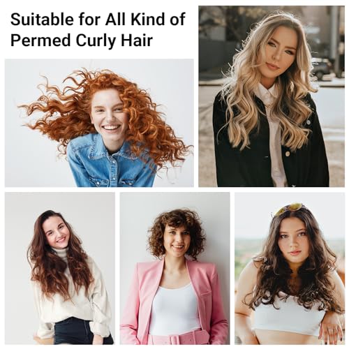 Image of Segbeauty Universal Curly Hair Diffuser, Blow Dryer Diffuser for Wavy Natural Hair, Profession Hair Diffuser Attachment for Dryer Hairdressing Styling Tool Quick Dry Adjustable 1.65-3.15 Inch Nozzle