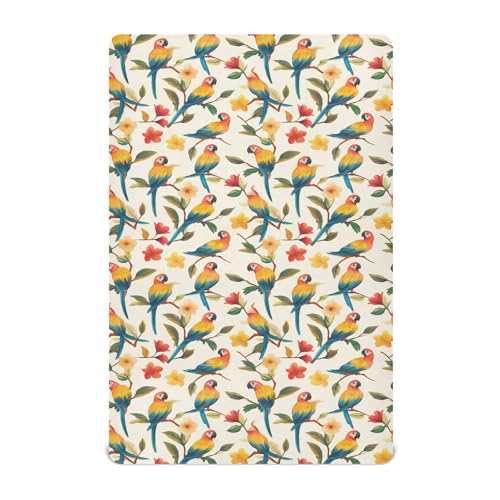 Spannbetttuch für Kinderbett, weiches Baby-Bettlaken-Set für Standard-Kinderbett und Kleinkind-Matratze, 99,1