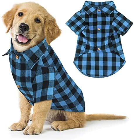 puppy flannel shirt