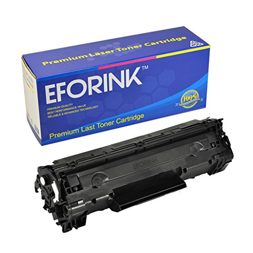 Remanufactured Toner Cartridge Replacement for HP 35A CB435A, LaserJet P1005, P1006, Black