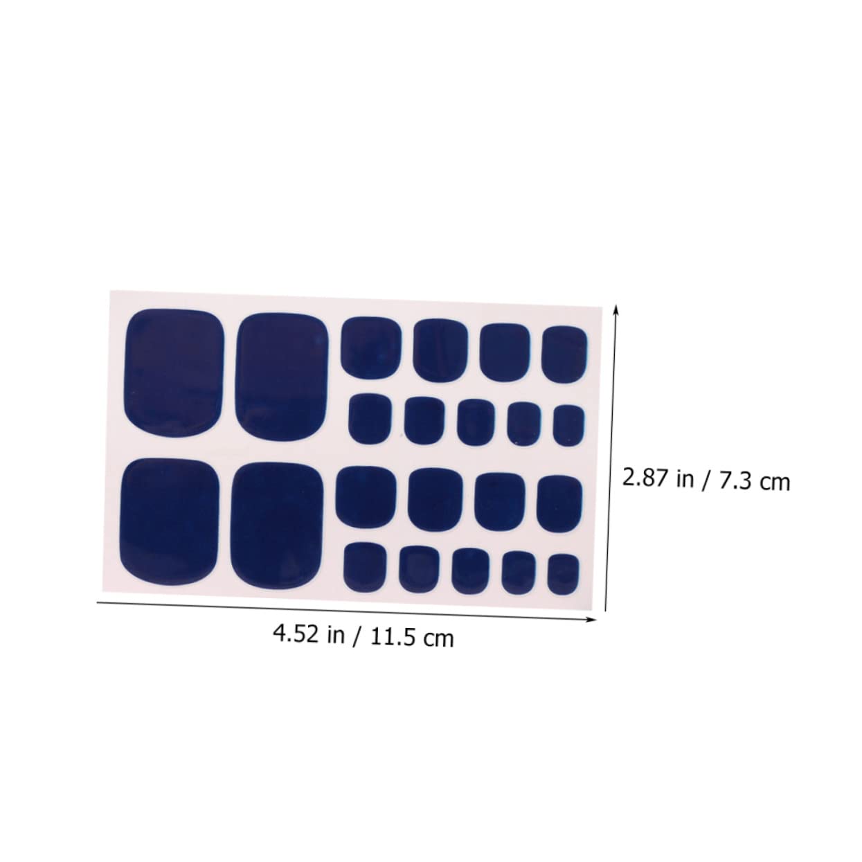 Didiseaon 5 Set Adesivi Artistici Per Le Dita Dei Piedi Adesivi Per Unghie Per Ragazze Decalcomania Per Unghie Accessorio Per Unghie Fai Da Te Decalcomanie Per Unghie Per Bambini 12 Fogli*5