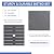 Soleil Jardin 5 Piece Outdoor Dining Set, Aluminum Patio Furniture Dining Set with Round Dining Table w/Umbrella Hole and 4 Stackable Chairs w/Cushions for Yard, Garden, Porch and Pool, Dark Gray