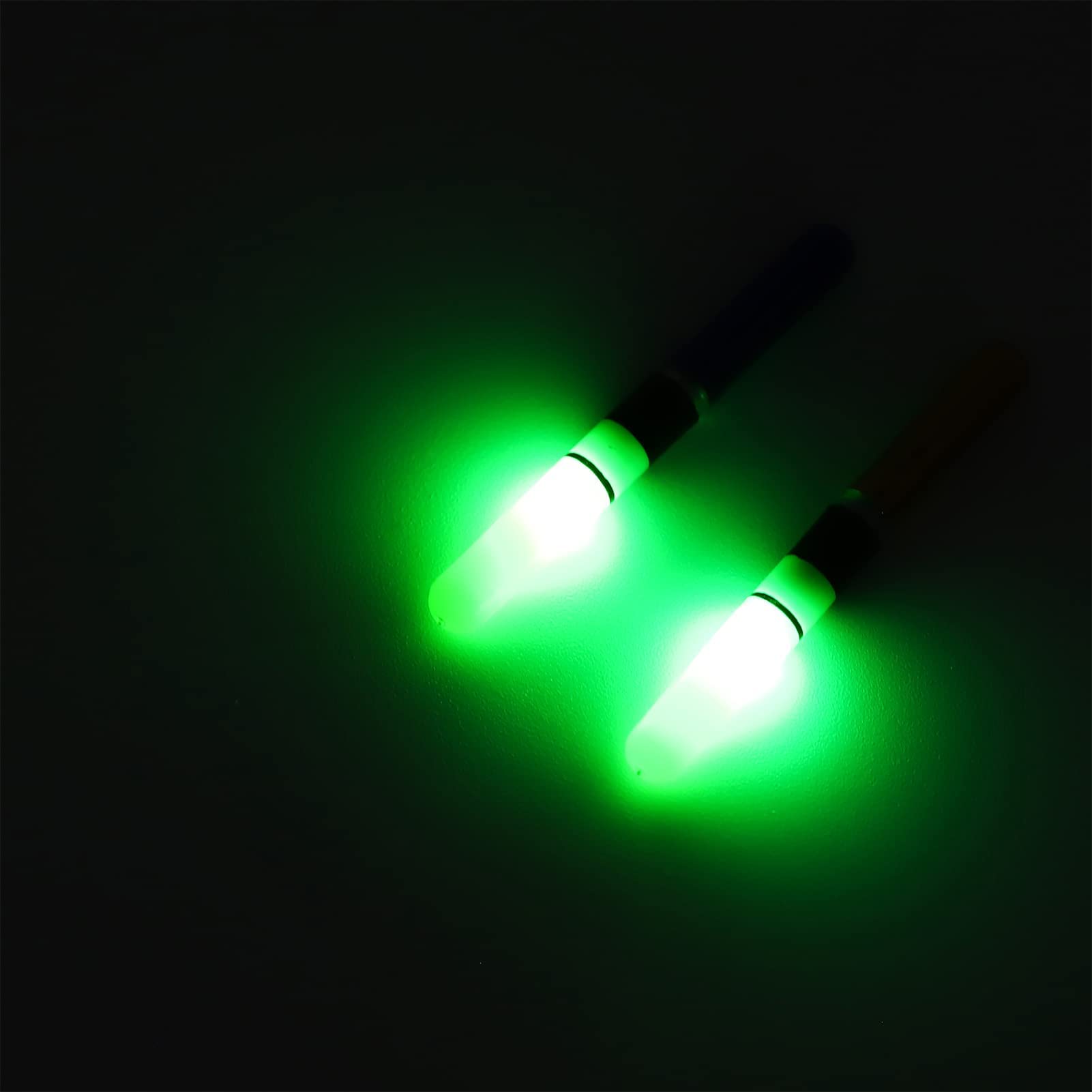 Świecące Spławik Wędkarski 2 Szt. Elektroniczne światła Wędkarskie Nocne Wędkarstwo Bobber na Nocne Wędkowanie Akcesoria Wędkarskie