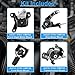 Engine Motor and Trans Mounts Compatible with 2003-2008 Toyota Corolla 1.8L, Matrix 1.8L, 2003-2008 Pontiac Vibe 1.8L Auto Transmission Set of 4 Replaces# A4220 A4219 A4218 A4221
