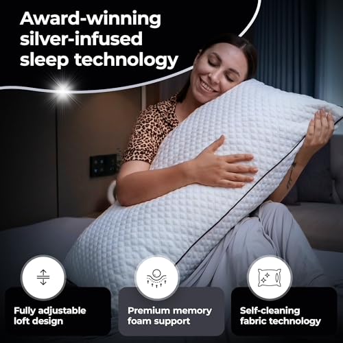 Almohada Espuma Viscoelástica Ajustable Tamaño Queen miniatura 5