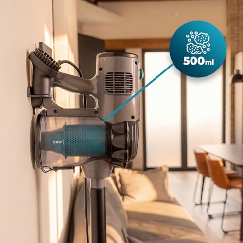 Cecotec Conga Thunderbrush 560 Neo 600 W, 2 w 1, technologia cyklonowa, filtr o wysokiej wydajności, zasięg 6 m, w zestawie 2 akcesoria, kabel 4,5 m