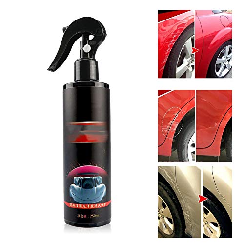 Preisvergleich Produktbild DLLMA Auto Nano Reparaturspray, Keramikbeschichtung Super Hydrophober glasartiger Glanz (250ml)