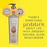 Jergens Natural Glow Self Tanner Body Lotion, Sunless Tanning, Medium to Deep Skin Tone, Daily Moisturizer with Coconut Oil, Vitamin E and Antioxidants 10 Oz - Image 4