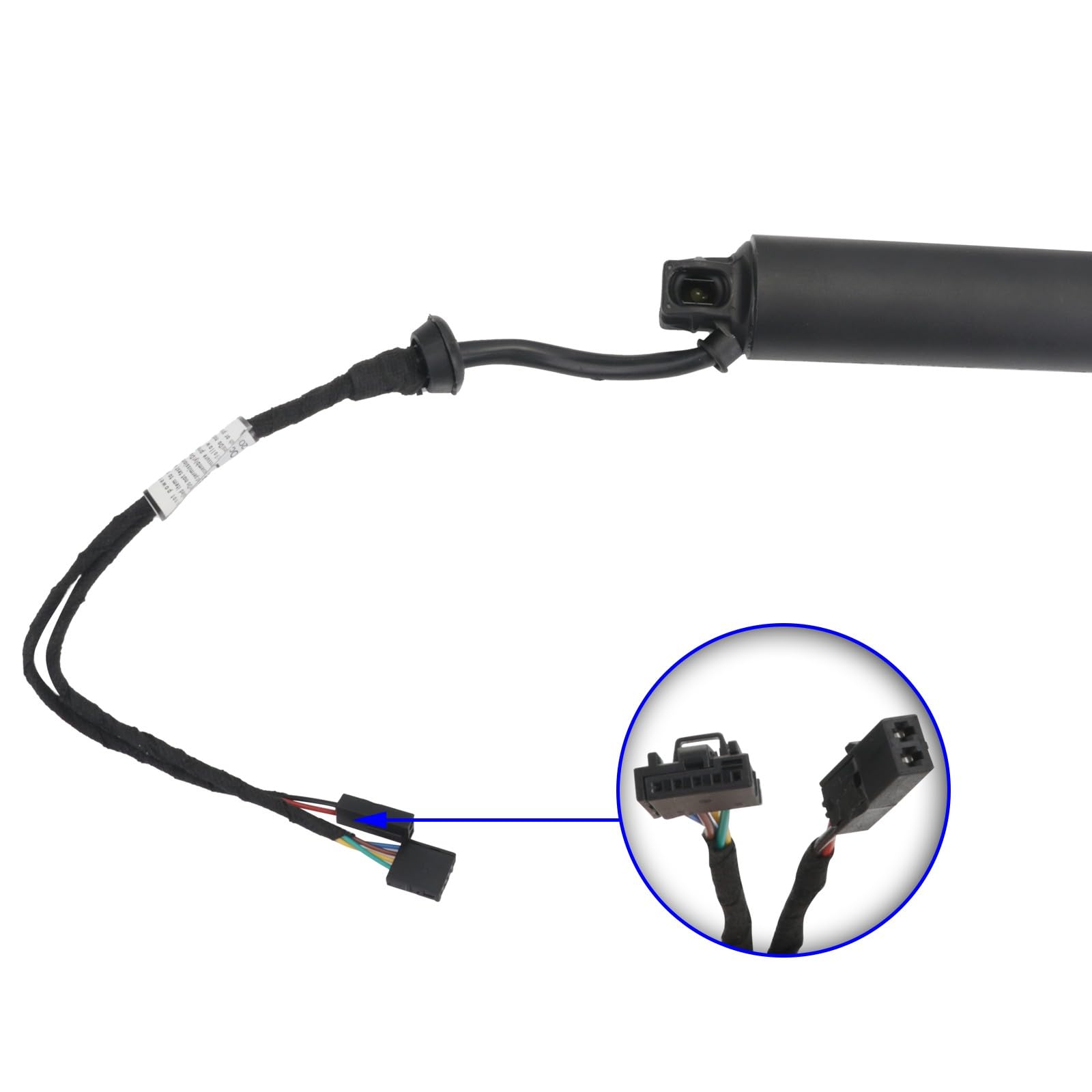 1 Paar Elektrische Gasfeder Dämpfer Heckklappe Gasdruckfeder kompatibel mit Skoda Octavia III Kombi 5E5 BJ. 2013-2021 5E9827852B 5E9827851F 5E9827851A