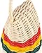 Caxixi Basket Shaker — NOT MADE IN CHINA — Woven Rattan, Sound Healing ASMR Instrument, 2-YEAR WARRANTY