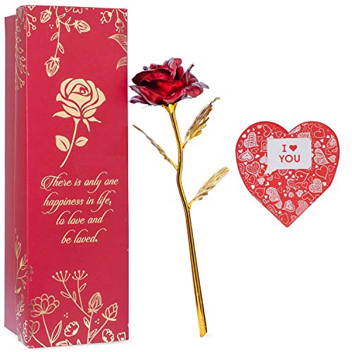 Next Bazaar Valentine Red Rose with Heart Shape Greeting Card - Best Valentine's Day Gift, Birthday Gift