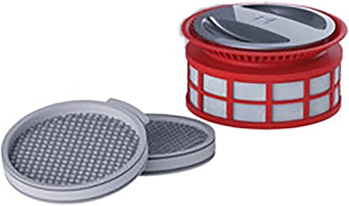 LICHIFIT Reemplazo 2 filtros delanteros de algodón y 1 filtro HEPA trasero Kit para Roborock H6 Aspiradora inalámbrica Accesorios