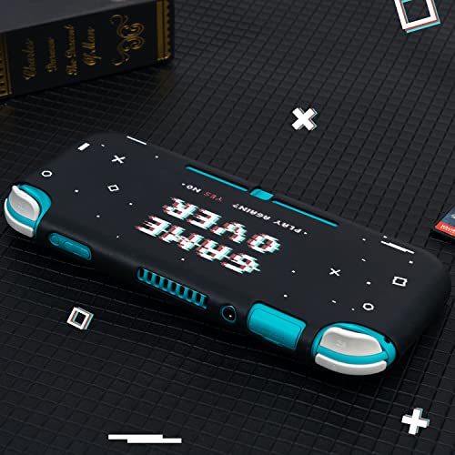 BelugaDesign Game Over Switch Case | Retro Arcade Boys Guys Cool Cover Shell | Compatible with Nintendo Switch (Switch Lite, Black White) - Image 5