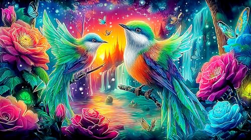 Puzzle de loro de 1000 piezas: una obra de arte de juego de 75x50 cm para coleccionistas