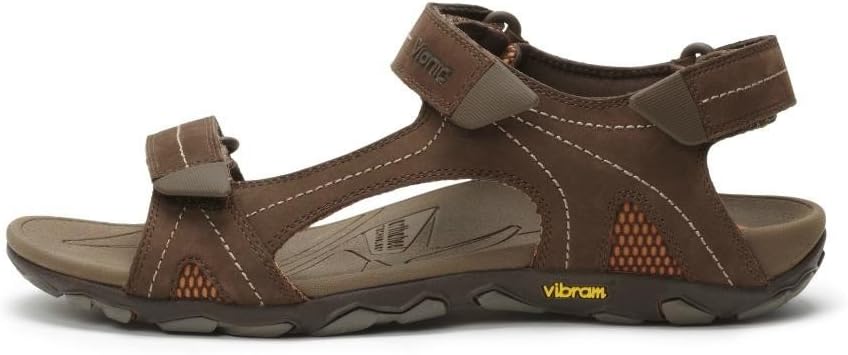 Vionic Orthaheel Boyes - Mens Heel Strap Chocolate - 11