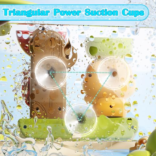 Bath Toys for Toddlers, Baby Bath Toys with Suction Cup, Sensory Shower Toy for Autism, Interactive Water Toy for Boys Girls Ages 2 3 4 5 Years Old - Image 5