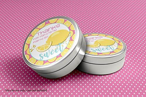 Sweet Summer Lemonade Thank You Sticker Labels, 40 2