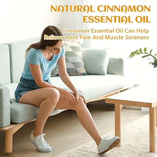 Rosemary Essential Oil 4 Oz, Pure Cinnamon Oil For Hair Skin Home Diffuser- 4 Fl Oz #TOP6