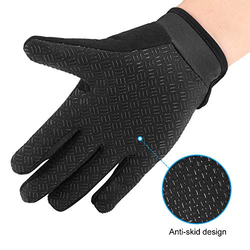 Accmor AC8241-BLACK Kids Cycling Gloves, Kids Fishing Gloves thumb #4