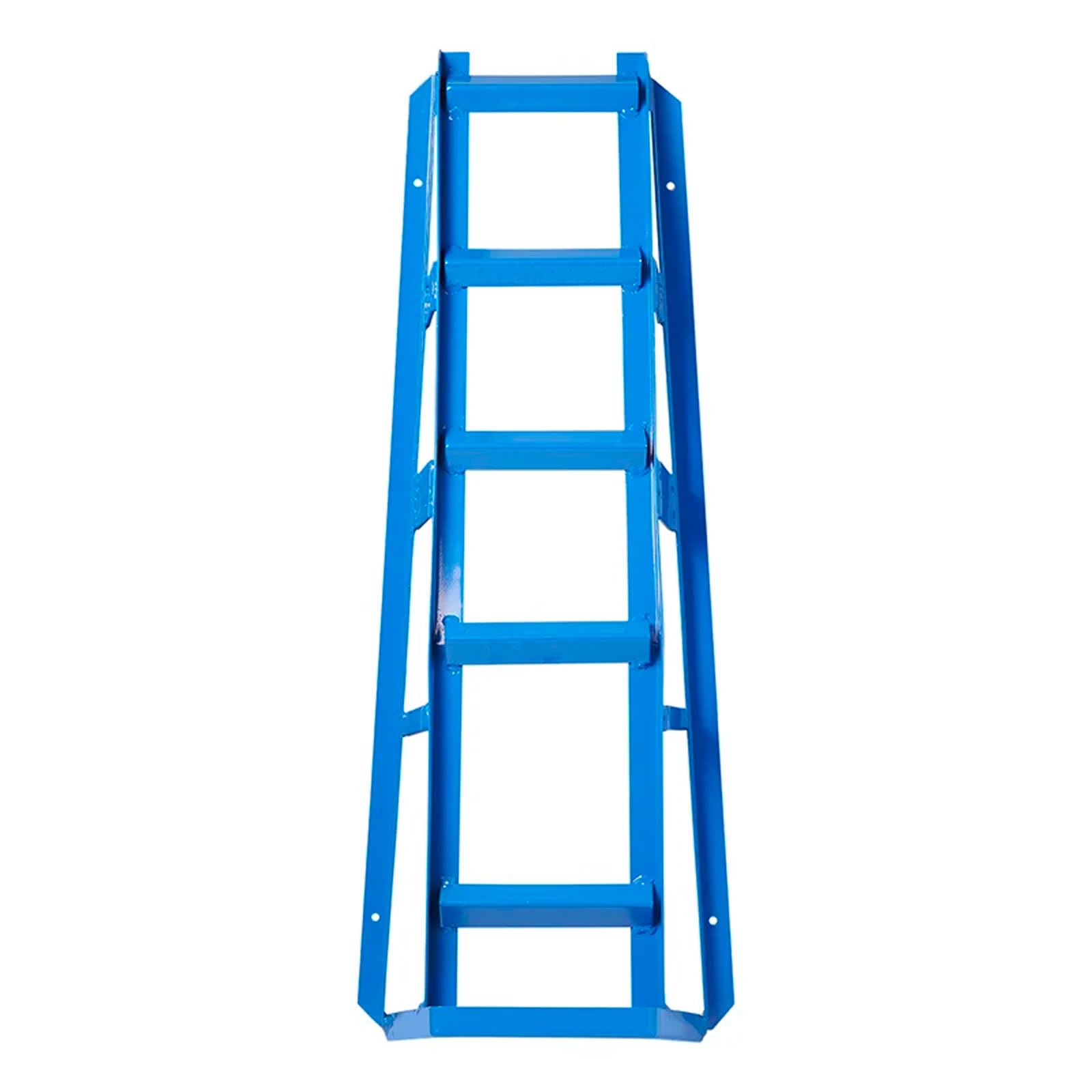 2 rampas de acceso 1000 kg de acero para coche, autocaravana, rampa cuña, ancho de vía hasta 17 cm