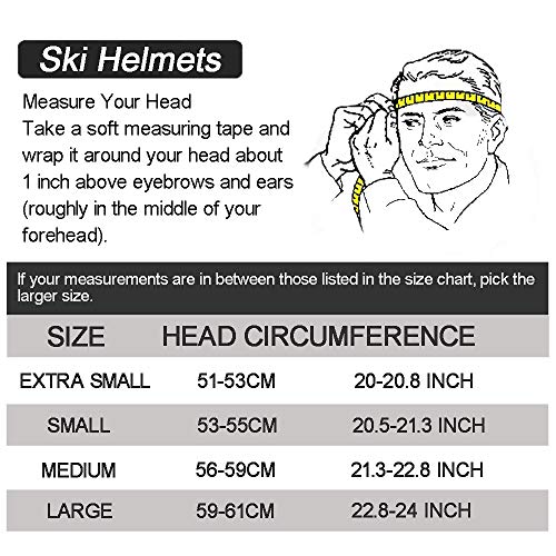 VELAZZIO Valiant Ski Helmet, Snowboard Helmet - Adjustable Venting, Goggles and Audio Compatible, Removable Liner and Ear Pads, Safety-Certified Snow Sports Helmet for Men, Women & Youth （Black - S） - Thumbnail 3