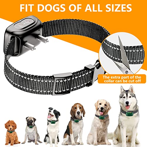 Bark Collar Kiuluta Dog Bark Collar For Large Medium Small Dogs Anti Barking Collar Dog Training With Beep Vibration Shock Stop Barking Control Devices Ip67 Waterproof Automatic Bark Collar(Green) #TOP2