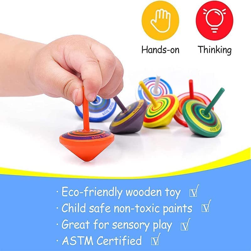 Amazon.co.jp: こま 木製こま 手作り おもちゃ 伝統独楽 独楽 手回し