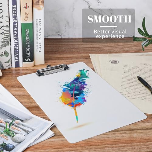 Planchettes À Pince Porte Document Avec Clip À Profil Bas A4 pour feuilles de notes