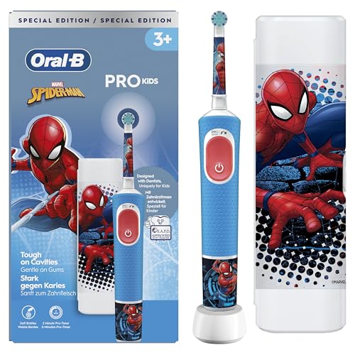 Oral-B Spazzolino Elettrico Ricaricabile Pro Kids con personaggi...