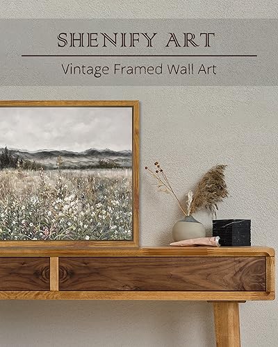 image for SHENIFY 𝗙𝗿𝗮𝗺𝗲𝗱 Canvas Wall Art Vintage Classical Oil