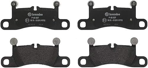 Brembo Juego de pastillas de freno de disco trasero de acero de aleación de baja Met PORSCHEVW OE# 7P0698451