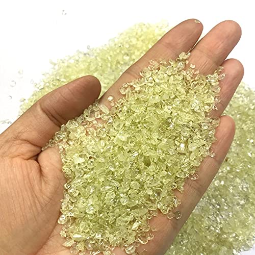 50g Amarillo Citrino Cristales caídos Grava de Cuarzo Piedra Original for jarrón Acuario Jardines y Fuentes Grava FZUGEDRLI