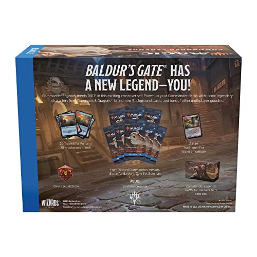 Commander Legends Battle for Baldur's Gate Bundle Magic pour animer vos soirées jeux