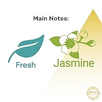 Vista 2 de King's Jasmine, 0.2 fl oz Aceite de perfume premium Aceite Attar Sin alcohol Vegano y libre de crueldad