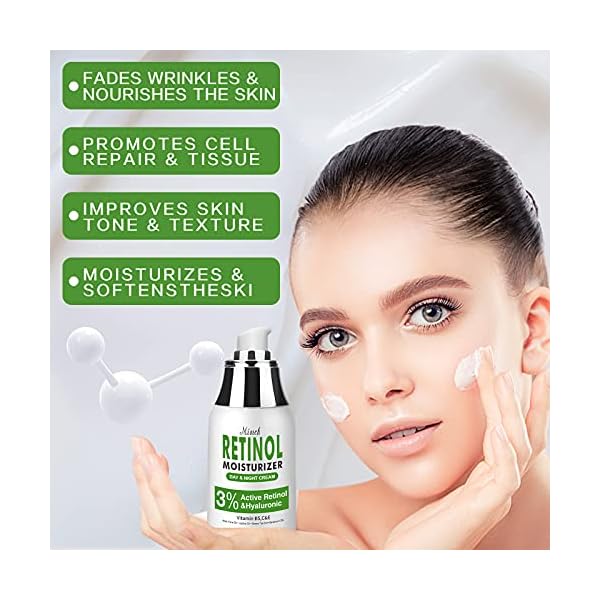 Retinol-Cream-for-FaceFacial-Anti-Wrinkle-with-3-Active-Retinol-and-Hyaluronic-Acid-combinationCollagen-Hydrating-Face-cream-for-Women-and-MenBest-Day-and-Night-Anti-Aging-Moisturizing-Cream Retinol Cream for Face,Facial Anti Wrinkle with 3% Active Retinol and Hyaluronic Acid combination,Collagen Hydrating Face cream for Women and Men,Best Day and Night Anti-Aging Moisturizing Cream