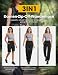 BondiTrekk Damen-Wanderhose-Zip-Off-Trekkinghose, Atmungsaktiv Wanderhose Damen Schnell Trekkinghose Abnehmbar Zip Off Outdoorhose Sommer Hiking Pants Funktionshose Schwarz L
