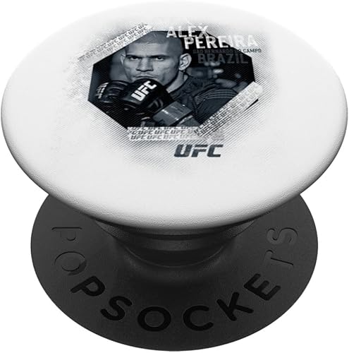 PopGrip intercambiable oficial de UFC Alex Pereira Primed PopSockets