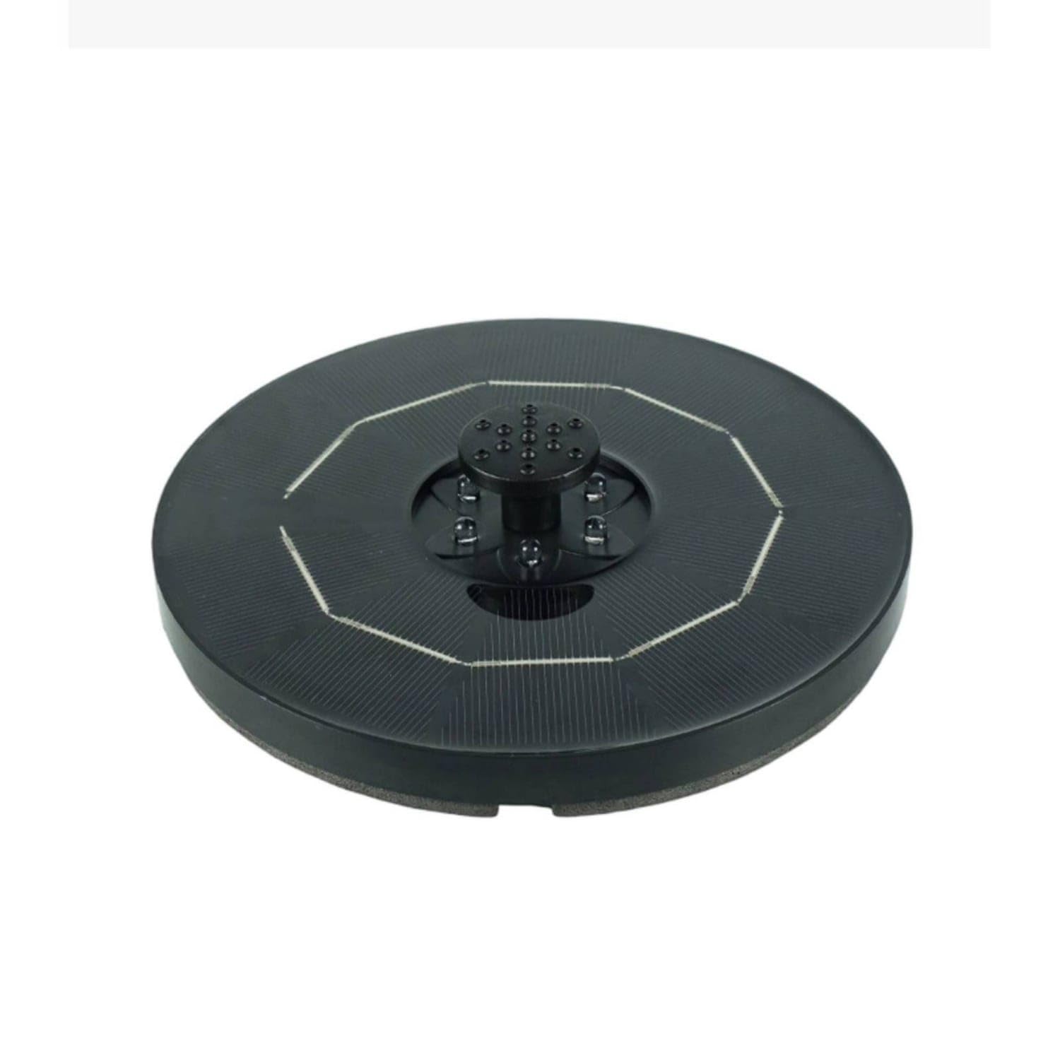 Rechargeable Solar Fountain with LED Lights Outdoor Floating Solar Fountain Compact Upgraded for Bird Lovers, Gardeners, Ponds, Birdbaths, Pools, Gardens, 16CM-image-37
