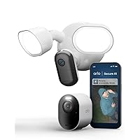 Arlo Floodlight 2K HDR, grandangolo 160°