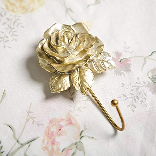 Miniatura 2 de OPENDGO Ganchos de pared dorados de resina rosa para colgar abrigos, sombreros, llaves, toallas, bolsos, perchas para decoración del hogar, paquete