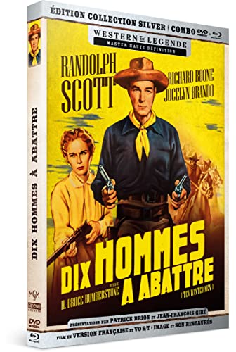 Ten Wanted Men (Blu-Ray & DVD Combo) [ Blu-Ray, Reg.A/B/C Import - France ] -  H. Bruce Humberstone, Randolph Scott