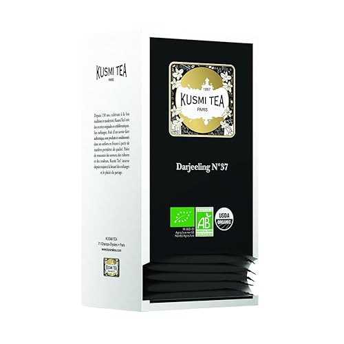 Kusmi Tea - Darjeeling N 37 - Caja de 25 bolsitas de muselina disponible en Yaxa Venezuela