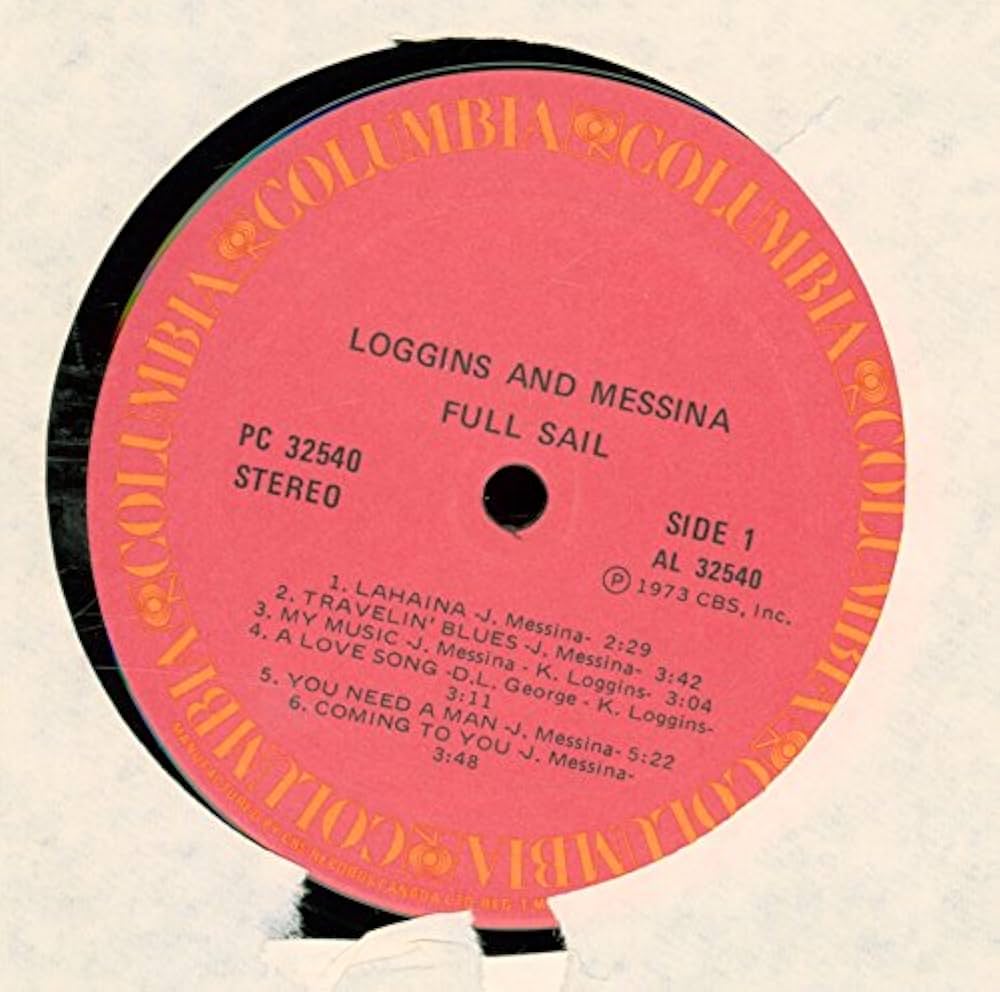 Amazon.com: Loggins And Messina - Full Sail - Columbia - FC