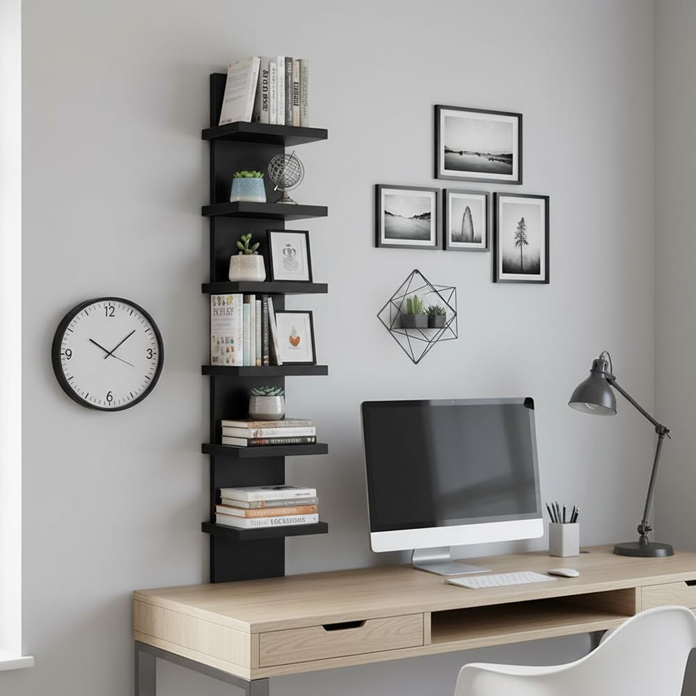 Étagère murale en bois pour sublimer le décor de votre chambre et salon
